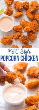 Kfc Style Spicy Popcorn Chicken Recipe Recipes Food Popcorn Chicken Recipe