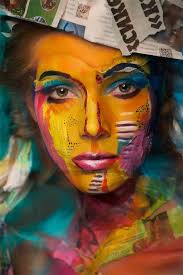 Image result for artist painting of face