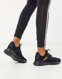Black And Gold Puma Shoes Puma Radiate Xt Sneakers In Black And Gold Pink In 2020 All Black Shoes Puma Shoes Women Sneakers
