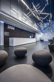 A Madilancos Studio Bemutatja Kpmg Lobby Design Office Interior Design Corporate Interior Design