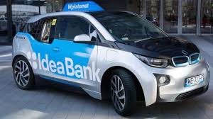 Clients of the bank's idea will need to provide a personal number and confirm the registration with a secure sms code. Bmw I3 Transformed Into Mobile Atm For Idea Bank Clients In Poland