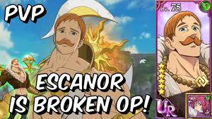 Escanor is the lion's sin of pride and the last member of the seven deadly sins. Green Escanor Is Broken Op For Global Pvp Champion Gameplay Seven Deadly Sins Grand Cross Youtube