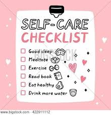 Find the perfect self care illustration stock photos and editorial news pictures from getty images. Cute Funny Self Care Vector Photo Free Trial Bigstock