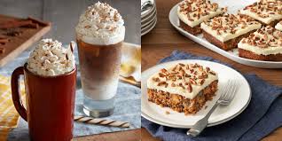 Cracker barrel old country store, inc. Cracker Barrel Has Fall Items Including A Pumpkin Pie Latte And Carrot Cake