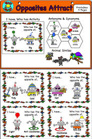 Freebie A Fun Set Of Activities For Learning About Antonyms