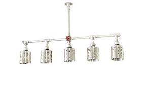 Tips on how to replace your shade Get The Galvanized Pipe Industrial Lighting Chandelier W Stainless Steel Cages Silver Kitchen Pendant Lighting Steampunk Ceiling Light Fixture From Amazon Now Accuweather Shop