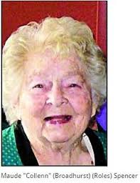 Maudie “Colleen” Broadhurst Spencer (1929-2016)