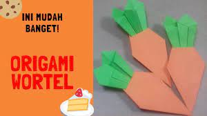 Cara membuat origami wortel ii diy origami wortel. New Video By Slowmom On Youtube Origami Kegiatan Untuk Anak Kertas Origami