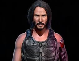 3d Sculpt Cyberpunk 2077 Cyberpunk Keanu Reeves