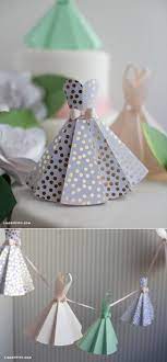 Paper Dress Diy Wedding Decorations Lia Griffith Paper Dress Origami Dress Diy Wedding Decorations