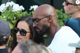 *jouer comporte des risques : Nicolas Anelka Et Sa Femme Barbara En Septembre 2014 A Roland Garros Lors De La Demi Finale De La Coupe Davis De La France Face A La Republique Tcheque Purepeople