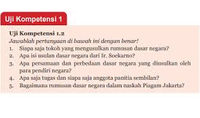 Kunci jawaban lks ipa kelas 7 semester 1 kurikulum 2013 brainly key. Jawaban Uji Kompetensi 1 2 Halaman 30 Ppkn Kelas 7 Perumusan Dan Penetapan Pancasila Bastechinfo