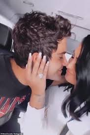 Demi Lovato Kisses Fiance Max Ehrich In Loved Up Video In 2020 Celebrity Couples Demi Lovato Celebrities