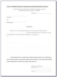 Simply print the document or you can import it to your word application. Free Sample Sworn Affidavit Form Vincegray2014