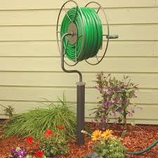 Free Standing Swivel Reel Yard Butler Store Garden Hose Storage Garden Hose Holder Hose Storage