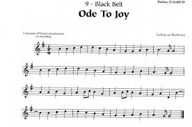 Black Belt Ode To Joy Sd74music