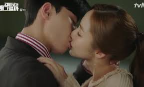 Please upload the secret life of my secretary welcome to waikiki tempted oh my venus while you were sleeping they are all korean series thanks for uploading romance is a bonus book please upload them nkiri. K Drama Mid Series Check Park Seo Joon Park Min Young Finally Kiss In What S Wrong With Secretary Kim
