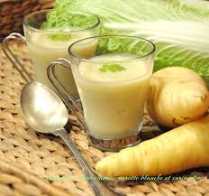 Veloute De Choux Chinois Carotte Blanche Et Coriandre Chou Chinois Recettes Crues Recette Panais