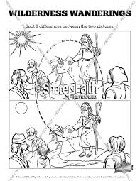Moses finally frees the people of israel from slavery, and starts off to the promised land. 40 Years In The Wilderness Sunday School Coloring Pages Sunday School Coloring Pages