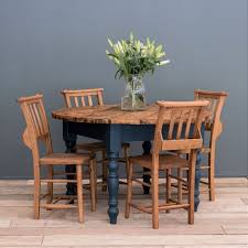 Similar to square tables, round dining tables can be complemented by both square and round area rugs. Victorian Style Farmhouse Table Round Rustic Dining Table