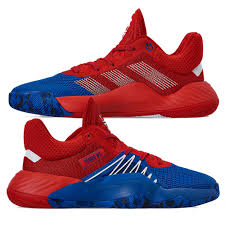 Adidas basketball shoes designed for donovan mitchell's game. Donovan Mitchell Utah Jazz Spider Man D O N Issue 1 Basketball Shoes Blue Red
