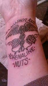 Medical Alert Tattoo For My Nut Allergy Finger Tattoo For Women Tattoo Trends Tattoos