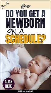 Well, i spent most nights during the first three months literally pinching myself to stay awake during the many critics have issues with this simply because in the newborn stage when mom is so fatigued, it can be much easier to simply nurse the baby to sleep. How Do You Get A Newborn On A Schedule Urban Mamaz