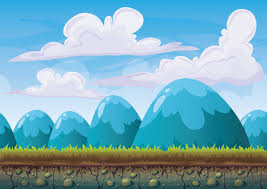 Free animated background stock video footage licensed under creative commons, open source, and more! Cartoon Vector Nature Landscape Background With Separated Layers Royalty Free Cliparts Vectors And Stock Illustration Image 63718867
