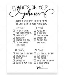 Unaccepted words aren't playable at all, so there are either way, it's a ton of fun to play with any cards at all, and, if you have a creative mind, you can likely win with whatever you've got. Rustic Kraft What S On Your Phone Game Template Sleepover Party Games Phone Games Sleepover Games