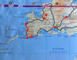 The Dingle Peninsula Itinerary Read More At Gypsymonika Blogspot Com Ireland Map Map Peninsula