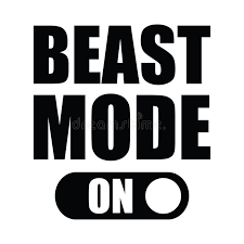 Beast Mode On Stock Vector Illustration Of Fashion 227716500