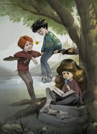 Ein sehr entspannendes hobby das man im anschluss perfekt verschenken kann! Malen Nach Zahlen Harry Hermine Ron Malen Nach Zahlen Fanart Harry Potter Harry Potter Fanfiction