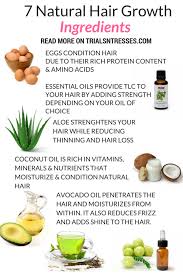 Top Seven Natural Hair Growth Ingredients Trials N Tresses Natural Hair Growth Natural Hair Growth Ingredients Natural Hair Styles