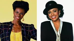A page for describing characters: Prof Vivian Smith Banks Fresh Prince Of Bel Air Portrayed By Janet Hubert Left And Daphne Reid Right Mom T Actors Fresh Prince Of Bel Air Working Mother