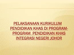 Program pendidikan khas integrasi(ppki) mempunyai sistempengurusandan pentadbiran yang berbeza dengan kelas aliran perdana disekolah. All Categories Efiraki