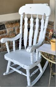 I Have This Rocking Chair Hmmm Maybe I Should Paint It White White Rocking Chairs Rocking Chair Makeover Painted Rocking Chairs