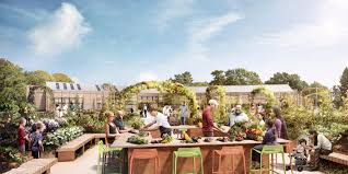 Working with company of cooks, we were asked to refresh the food hall at rhs garden wisley. Design For The Rhs Wisley World Food Garden Revealed Ann Marie Powell Gardens