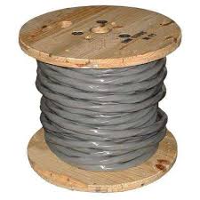 250 Ft 4 0 4 0 4 0 2 0 Gray Stranded Al Ser Cable