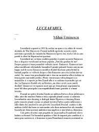 Learn vocabulary, terms and more with flashcards, games and other study tools. Luceafarul Rezumat
