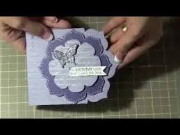 If you aren't sure which youtube crafts to check out first, you've come to the right place. Fun With Framelits Birthday Card Cards Handmade Card Craft Shaped Cards