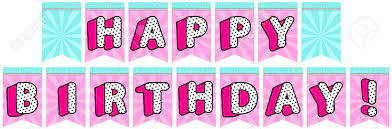 Getting ready for a birthday bash? Digital Printable Flags For Decorating Lol Backdrop Turquoise Royalty Free Cliparts Vectors And Stock Illustration Image 124171308