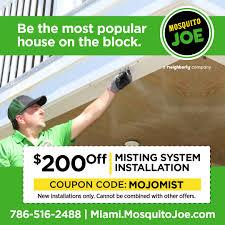 Nationwide shipping and on time delivery Promotions Discounts For Mosquito Joe Services Of Miami