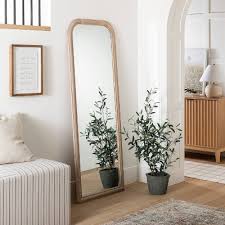 Just hang them on the rack hidden at the back of the mirror. Large Leaning Floor Mirrors Target