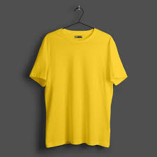 Your own design logo and label are we can design for you. Lemon Yellow Plain Tshirt Unisex Comfort Fit