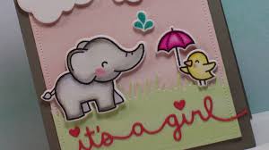 Create a card that matches the theme of the baby shower, or make something personal and unique. How To Make A Baby Shower Card Youtube
