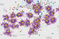 United states of america out of 22052 places. Planet Fitness