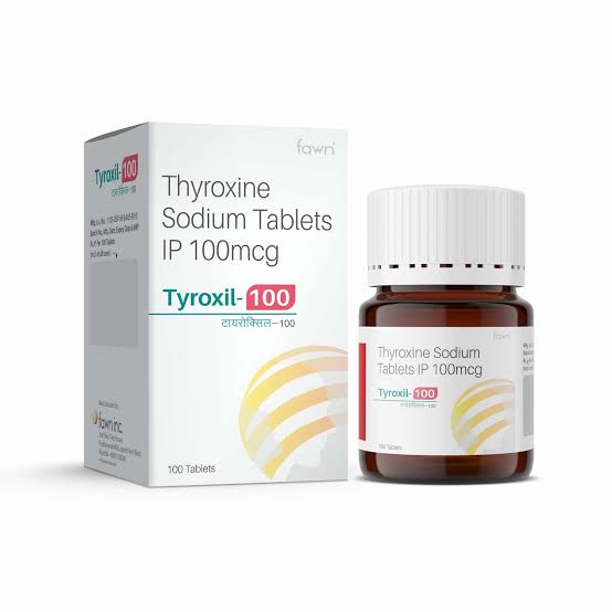 Buy Thyroxine Sodium Tablets IP 100 mcg