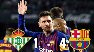 Real betis vs barcelona stream is not available at bet365. Real Betis Vs Barcelona 1 4 La Liga Messi S Incredible Hat Trick Valverde S Tactics Youtube