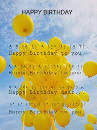 Happy Birthday Song Kalimba Tabs Song Notes Piano Notes Songs Birthday Songs