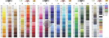 15 Competent Dmc Floss Color List